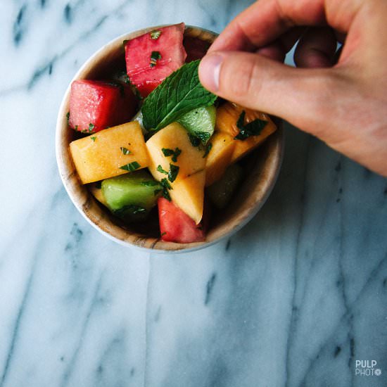 Spicy Cucumber Melon Salad - Recipe photo by ALifeWellConsumed