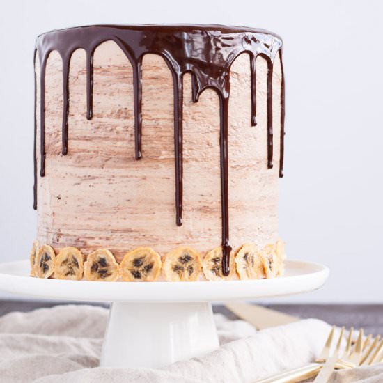 Nutella Banana Cake - Recipe photo by Livforcake