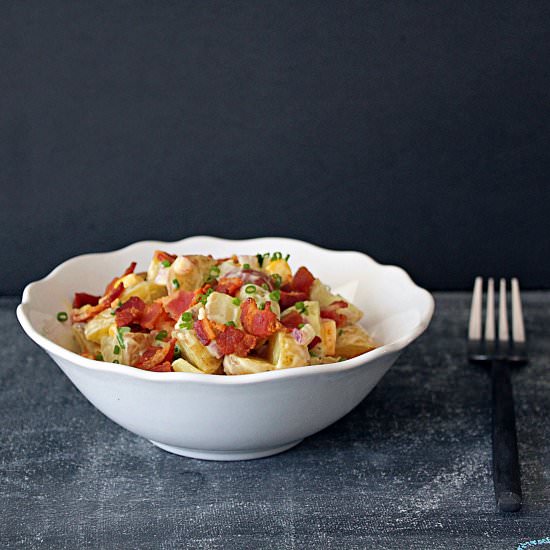 Potato Bacon Salad - Recipe photo by cravethegood