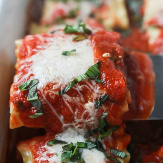 Spinach Lasagna Rolls - Recipe photo by joyfulhealthyeats