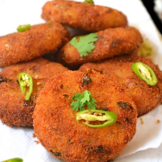 Paneer Cutlet - Recipe photo by smitha kalluraya