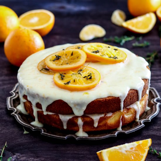 Orange tea cake & yoghurt frosting - Recipe photo by thesecretlifeofbee