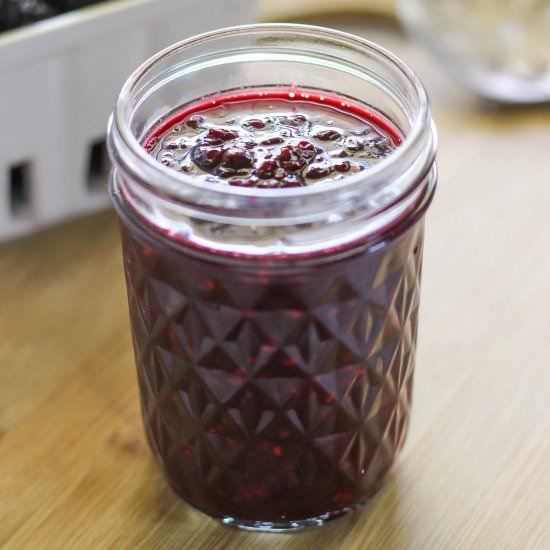 Blackberry Vanilla Jam - Recipe photo by Purely Katie