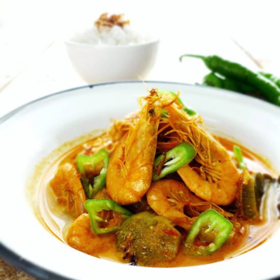 Indonesian Style Shrimps Curry - Recipe photo by MyHomeDiaryinTurkey