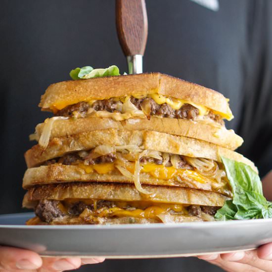 Classic Patty Melt - Recipe photo by vodkaandbiscuits