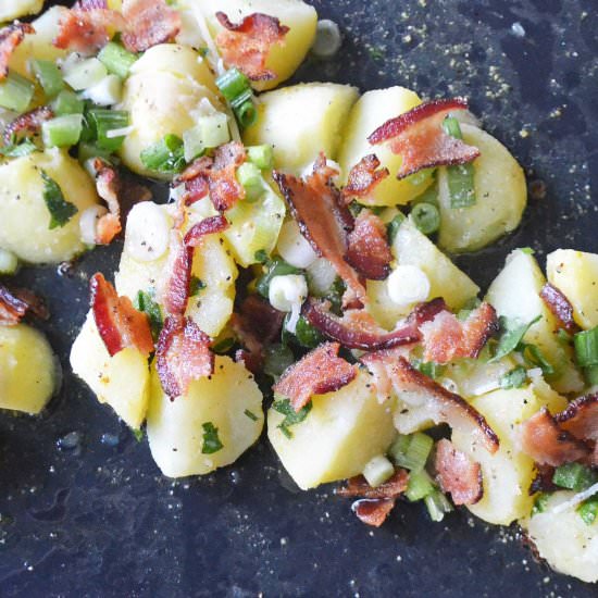 Not Yo Mama's Potato Salad - Recipe photo by Modern Honey