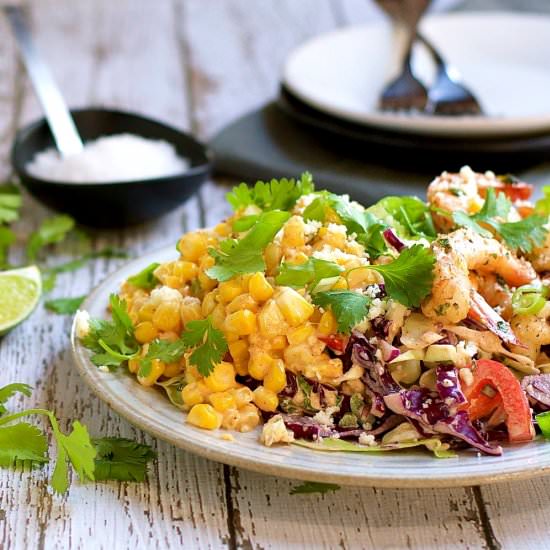 Mexican Street Corn Salad - Recipe photo by PinchandSwirl
