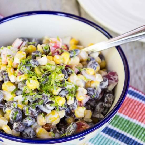 Black Bean and Corn Salad - Recipe photo by BeyondtheCoop