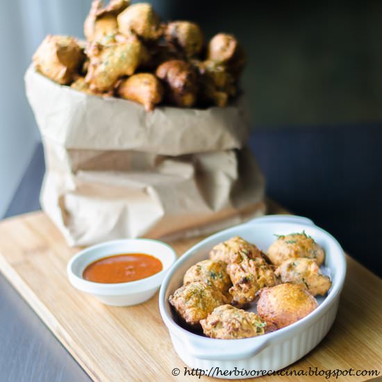 Methi na Gota | Dakor na Gota - Recipe photo by Herbivore Cucina