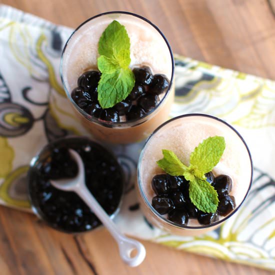 Bubble Tea Smoothie - Recipe photo by mystylerecipe