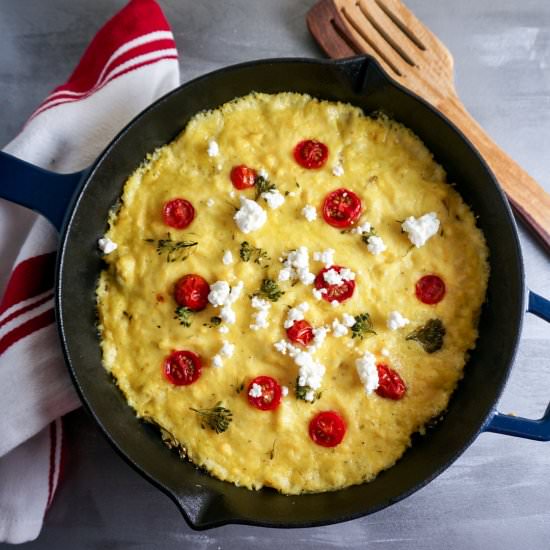 Vegetable Polenta Bake - Recipe photo by loveandrisotto