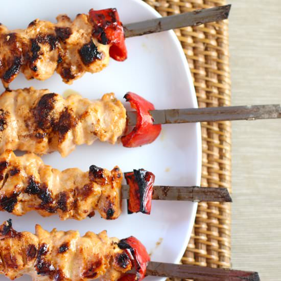 Chicken Shish Tawook - Recipe photo by SweetPillarFood