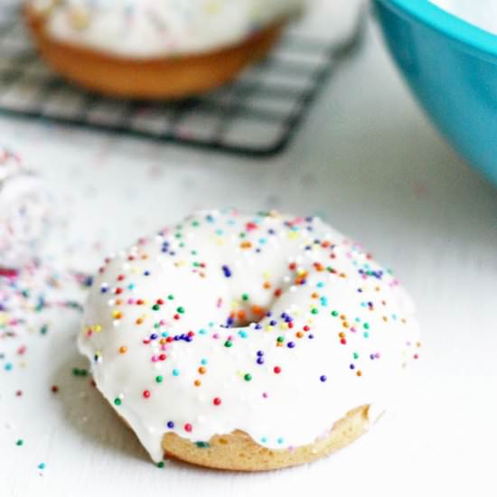 Baked Funfetti Donuts - Recipe photo by diycandy