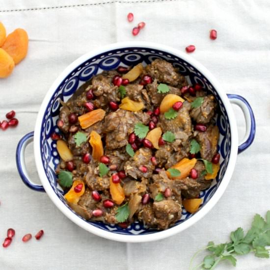 Lamb Tagine with Pomegranates - Recipe photo by bakingqueen74