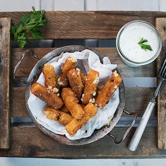 Fried Cheese Sticks - Recipe photo by cookingcatrin