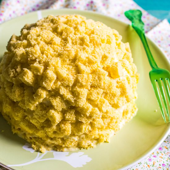 Torta Mimosa - Recipe photo by PatataInGiacca