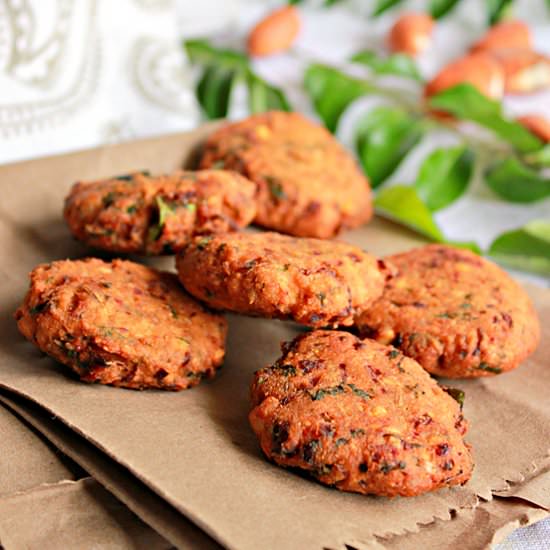 Jackfruit Seeds Fritters - Recipe photo by Aromatic Cooking