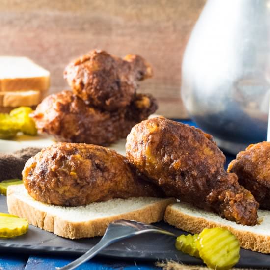 Nashville Hot Chicken - Recipe photo by Fox Valley Foodie