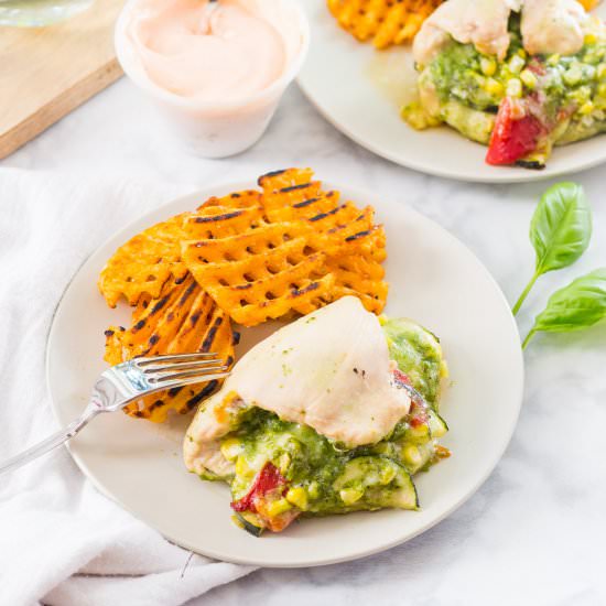 Summer Stuffed Chicken Breasts - Recipe photo by thegirlonbloor