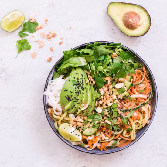 Summer Roll Bowl - Recipe photo by Heavenlynn Healthy