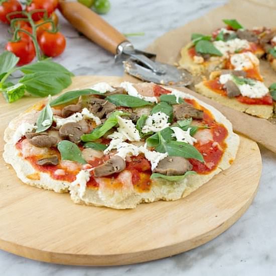 Millet or quinoa pizza crust - Recipe photo by Nemacreditoqueesaudavel