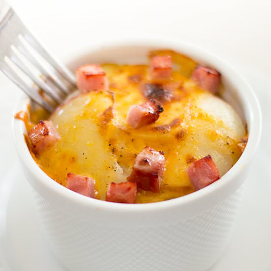 Single-Serving Scalloped Potatoes - Recipe photo by BakingMischief