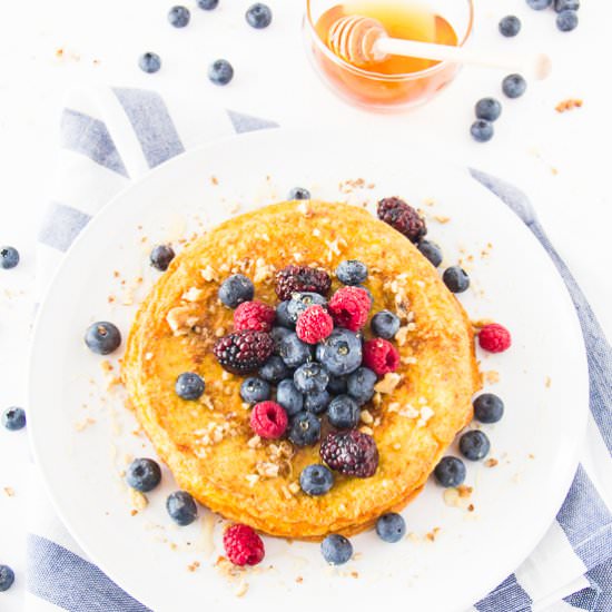 Protein Pancake with Turmeric - Recipe photo by thehealthycook