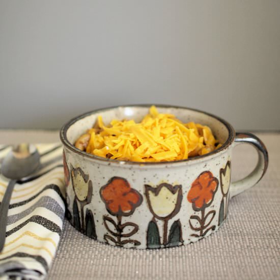 Cincinnati Chili Mac - Recipe photo by Tramplingrose