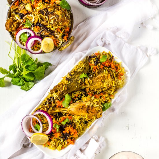 Hyderabadi Chicken Biryani Recipe - Recipe photo by RachnasKitchen