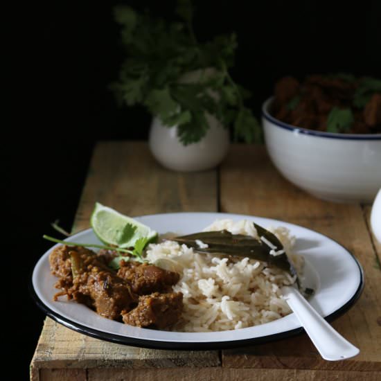 Bhuna Gosht - Recipe photo by rekhavengalil