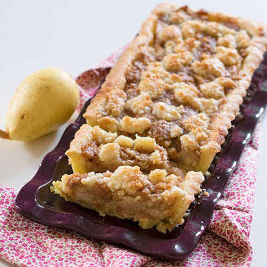 Crostata pere e amaretti - Recipe photo by PatataInGiacca