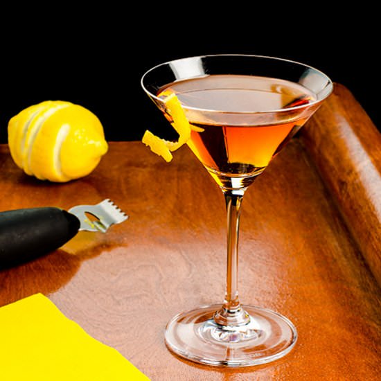 The Martinez Cocktail - Recipe photo by kitchenriffs