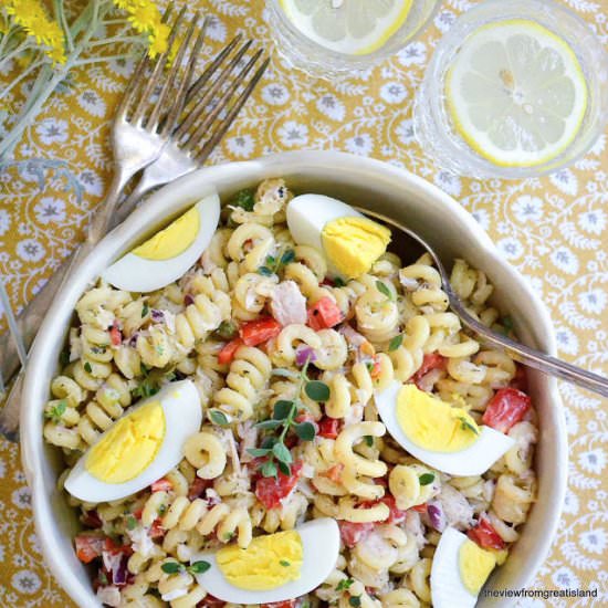 Pasta Salad with Tuna - Recipe photo by theviewfromgreatisland