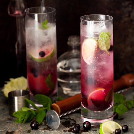 Blackcurrant Mojito - Recipe photo by littlesugarsnaps