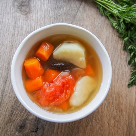 Chinese ABC Soup - Recipe photo by vermilionroots