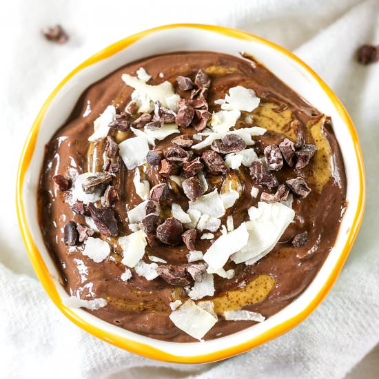 Dairy Free Chocolate Tofu Pudding - Recipe photo by chelseashealthykitchen