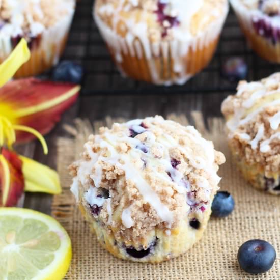 Blueberry Lemon Muffins - Recipe photo by 3 Yummy Tummies