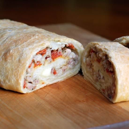 Italian Sausage Bread - Recipe photo by Circle B Kitchen