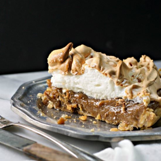 Old Fashion Butterscotch Pie - Recipe photo by loavesanddishes