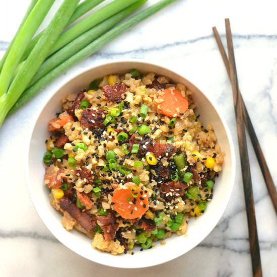 Cauliflower Fried Rice - Recipe photo by loveandfoodforeva