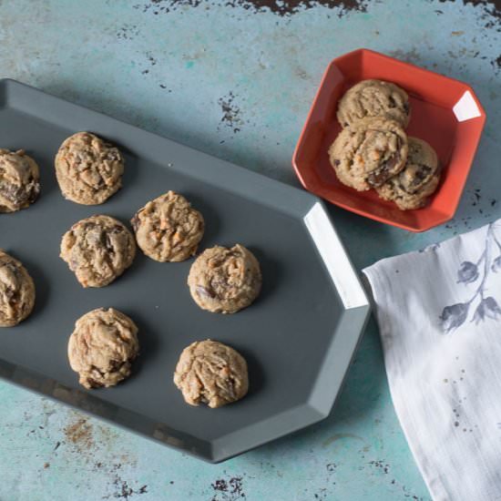 Chocolate Butterscotch Chip Cookies - Recipe photo by blossomtostem