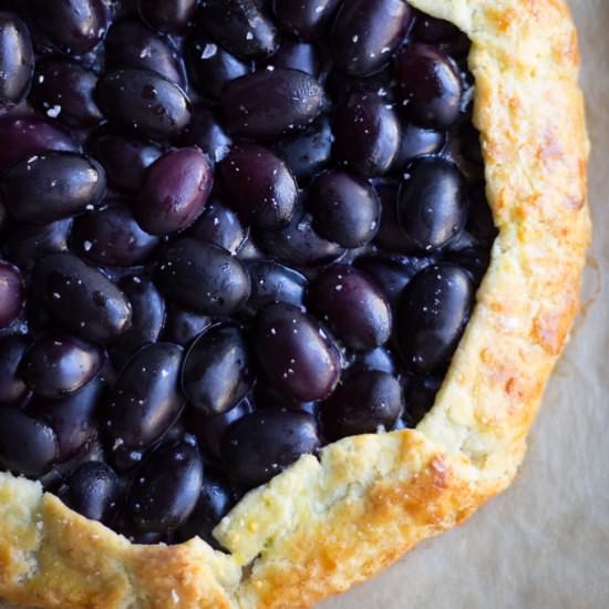 HALVA & GRAPE GALETTE - Recipe photo by ful-filled