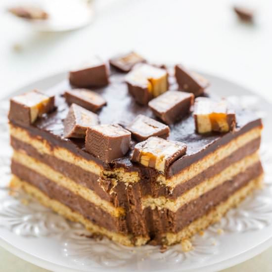 Chocolate Candy Bar Icebox Cake - Recipe photo by Averie