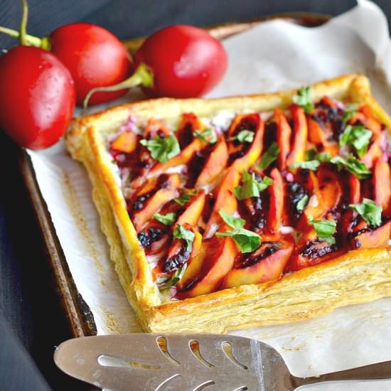 Tamarillo Tart - Recipe photo by jollytomato