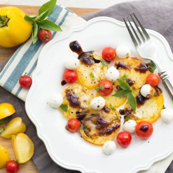 Caprese Salad with Balsamic - Recipe photo by Homemade Nutrition
