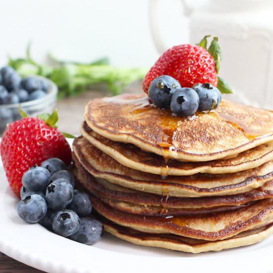 Perfect Paleo Pancakes - Recipe photo by Adventures of a Sick Chick
