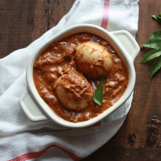 Chettinad Style Egg Curry - Recipe photo by rekhavengalil