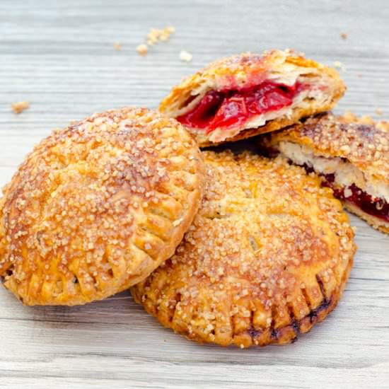 Sour Cherry Graham Flour Hand Pies - Recipe photo by Elegant Meraki