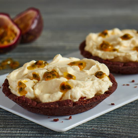 Tartlets with Passion Fruit - Recipe photo by Reisegabel