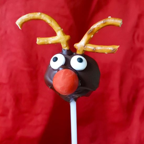 Reindeer Cake Pops - Recipe photo by JohannaGGG
